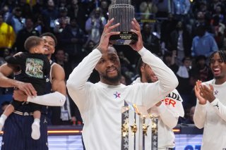 Damian Lillard MVP d'un All-Star Game joué en marchant.. KEYSTONE/AP/Darron Cummings
